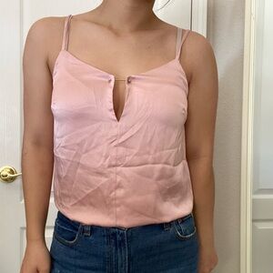 Pink Lulu’s Spaghetti Cami Blouse